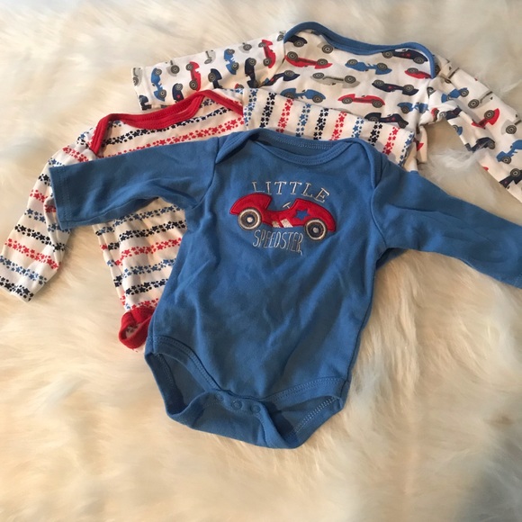 Other - Baby Boy Long Sleeve Onsie Set